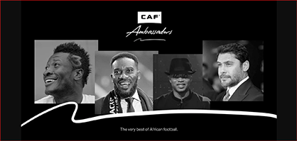 African Legends Diouf, Gyan, Hassan And Okocha First To Sign Up For The CAF Ambassadors Program -