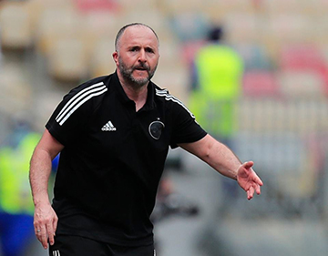 Algeria Coach Belmadi Tells Players He Quits -
