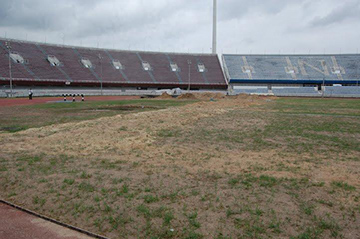 Curious But True! Guinea Bissau Player Is The First Scorer On Lagos National Stadium Pitch -