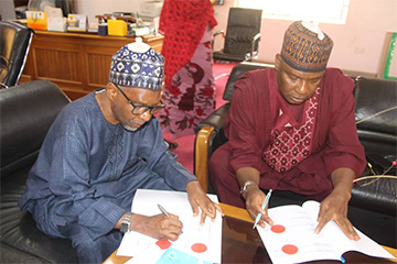Gara Gombe’s firm firms agreement to upgrade Gombe University’s facilities