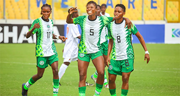 Nigeria leads 3-0 against Senegal in Women Football